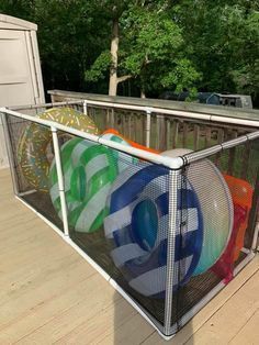 Home Backyard Ideas Summer, Pool Rack Ideas, Outdoor Pool Accessories, Above Ground Pool Deck Ideas Off Back Porch, Above Ground Pool Cabana Ideas, Pool Inclosure Ideas, Backyard Pool Deck Ideas, Backyard Pool Area Ideas, Trash Burning Ideas