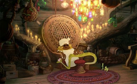 Mama Odie, Tiana Wedding, Frog Aesthetic, Cartoon Asthetic, Tattoo Disney, Tiana And Naveen, Love Bells, Princess Fairytale, Alternate Reality