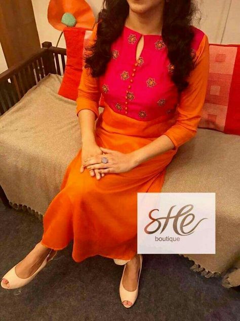 Salwar Neck Designs, Churidar Designs, Simple Kurta Designs, Designer Kurti Patterns, Simple Kurti Designs, Salwar Designs, Long Kurti Designs, Kurta Neck Design, Long Dress Design