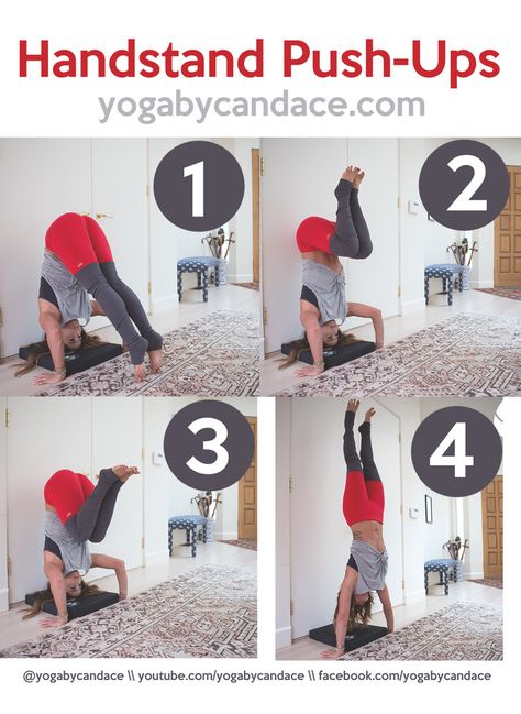 If you've been following along on instagram, you will know that I recently learned how to do these handstand push-ups from my trainer. Crossfit Movements, I'm Insecure, Headstand Poses, Yoga Headstand, Handstand Push Up, Workout Labs, Headstand Yoga, Yoga Routine For Beginners, Yoga Handstand