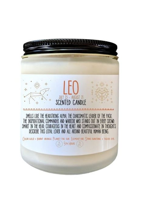 These Zodiac Sign Candles Have Scents Perfect For Each One Astrology Candles, Inexpensive Birthday Gifts, Magic Store, Zodiac Candles, Glass Candles, Zodiac Candle, Each Zodiac Sign, Candle Packaging, Homemade Decor