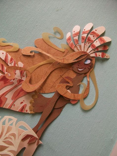 Brittney Lee Arte Pop Up, Brittney Lee, Cut Out Art, 3d Paper Art, Layered Art, Origami Paper Art, Cool Paper Crafts, Lion Fish, Paper Illustration