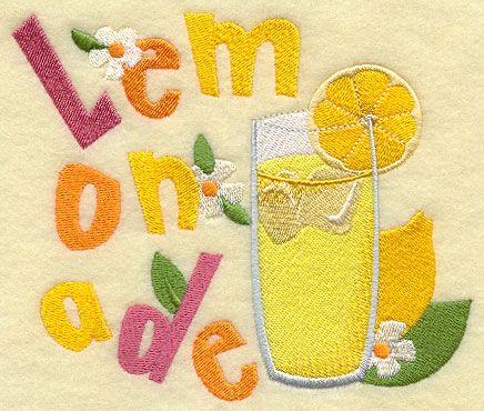 G2613 6641492 Crochet Lemonade, Library Kitchen, 4th Of July Embroidery, Embroidery Kitchen, Embroidery Summer, Freestanding Lace Embroidery, Holiday Flower, Free Machine Embroidery Designs, Embroidery Library