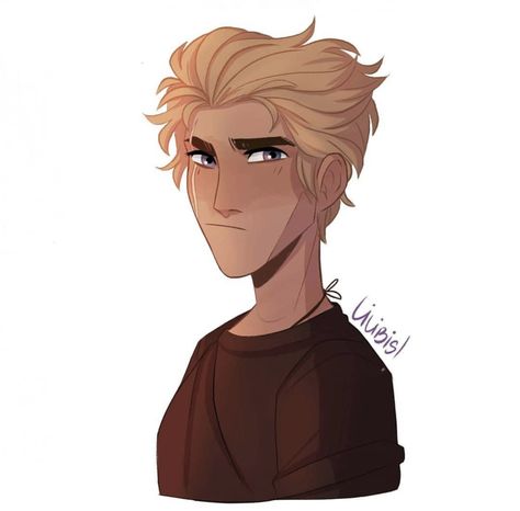 Luke Castellan, Still Alive, Percy Jackson, To Draw, Fan Art, Fan, Anime, Hair