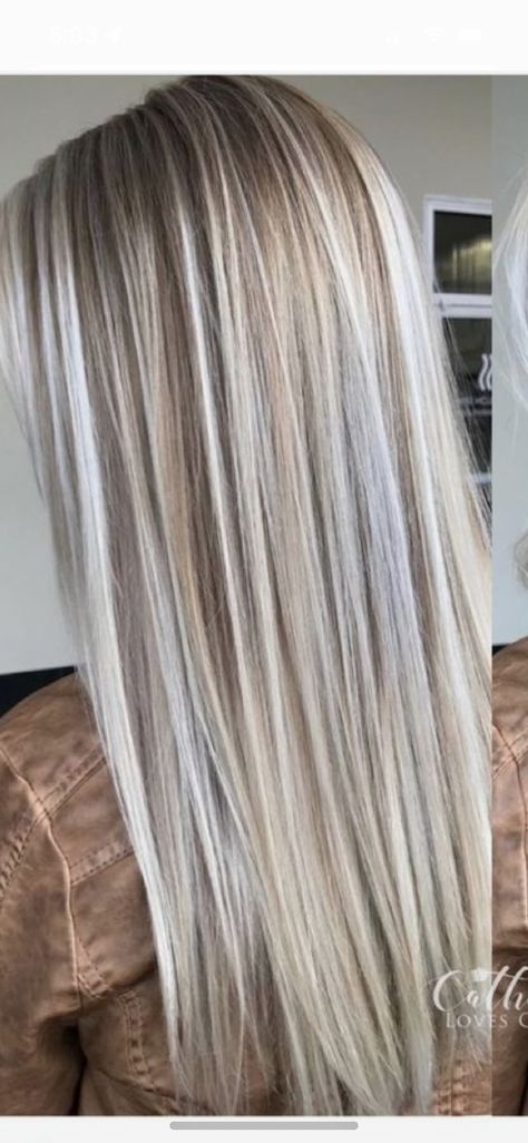 Blonde Hair With Fall Highlights, Bright Blonde Hair With Dark Lowlights, Platinum Blonde With Low Lights, Grey Low Lights, Bleach Blonde With Lowlights, Low And Highlights Blonde, Very Blonde Highlights, Ice Blonde Hair With Lowlights, Platinum Blonde Highlights On Brown Hair