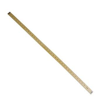 Wooden Meter/Yard Stick Metal Tipped - useful for hem measuring and lining up the grainline Meter Stick, Wood Ruler, Scale Ruler, Measuring Boards Growth Ruler, Yard Sticks, Tool Kits, Sewing Tools, Sewing Basics, Toys Games