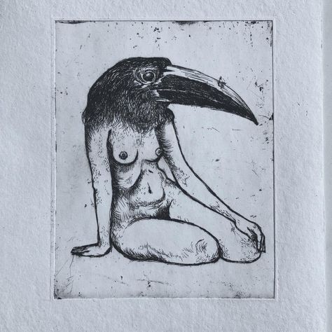 Etching Prints Printmaking, Drypoint Etching Inspiration, Etching Prints Dry Point, Intaglio Printmaking Etchings, Aquatint Etching Printmaking, Intaglio Printmaking Ideas, Etchings Printmaking, Lithography Illustration, Collograph Printmaking