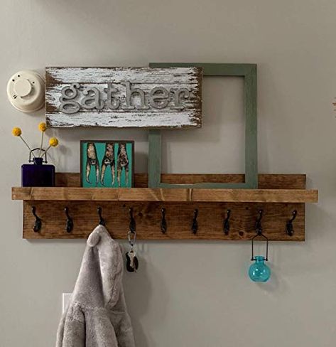 Coat Rack Entryway, Shelf Entryway, Coat Rack With Shelf, Entryway Shelf, Entryway Organizer, Coat Rack Shelf, Custom Shelving, Towel Organization, Wall Mounted Wine Rack