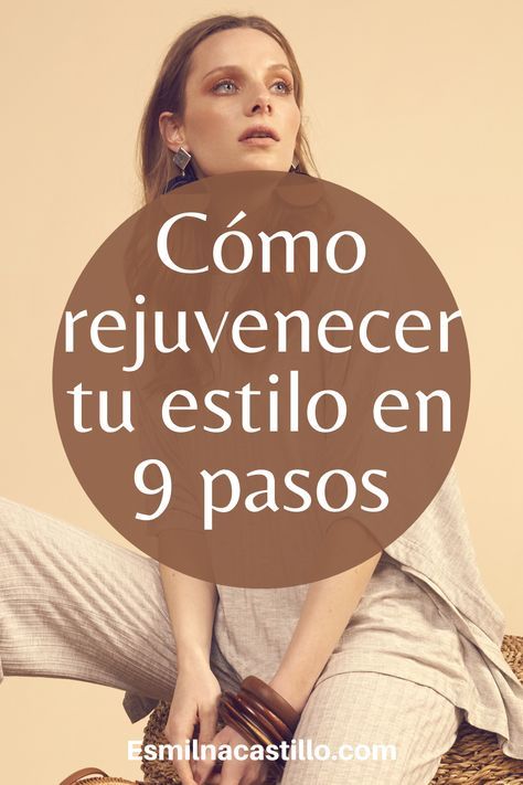 La moda y estilo de cada persona es individual, aunque claramente, hay ciertas costumbres y tendencias de moda que se pueden seguir sin importar la edad que tengas. Si te has preguntado cómo rejuvenecer tu estilo y no sabes por dónde comenzar, has llegado al lugar indicado. Hoy te daremos los mejores 9 consejos para que puedas lucir increíble y llena juventud. Outfit Primavera, Outfit Mujer, Stylish Outfits, Persona, Fashion Tips