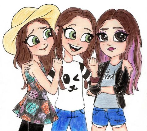 23.9 mil Me gusta, 753 comentarios - Nada de Perfectas (@nadadeperfectas) en Instagram: "Kumary Shanttyl, Karol Sevilla e Itzitery!  Yey! Me encanta cada cosa que inventa Karol, ella es…" Three Girls