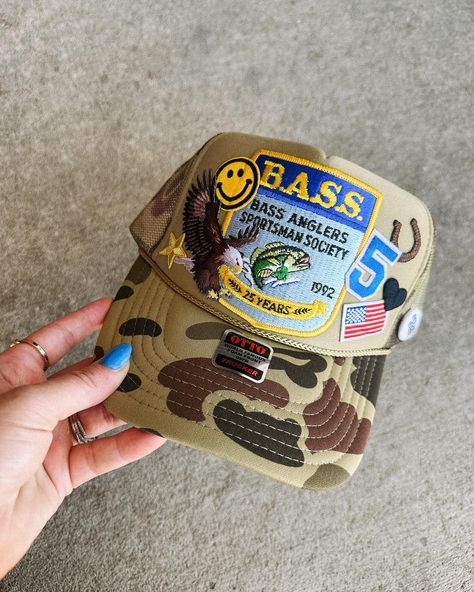 some of my favorite trucker hats dropping this friday ❣️ brought in some fun colors for this launch for summer + lots of new vintage patches — which one are you loving?! Patch Trucker Hat, Hat Bar, Vintage Trucker Hats, Vintage Patches, Hot Mess, Which One Are You, Trucker Hats, Trucker Cap, New Vintage