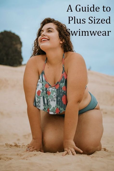 A guide to plus sized swimwear. Styles, shapes, and fashion that works for all body types. Not just curvy ladies. | Women | Woman | swimsuit | Bathing suit | Swim | Water fashion Bathing Suit For Body Type, Ootd Chic, Water Fashion, Startup Marketing, Pear Body Shape, Black Beach, Fashion Minimalist, Perfect Swimsuit, Best Swimsuits