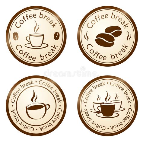 Coffee Stamps, Coffee Shop Branding, Coffee Board, Coffee Label, Foto Transfer, Coffee Shop Logo, Vi Design, Coffee Logo, Vanilla Coffee