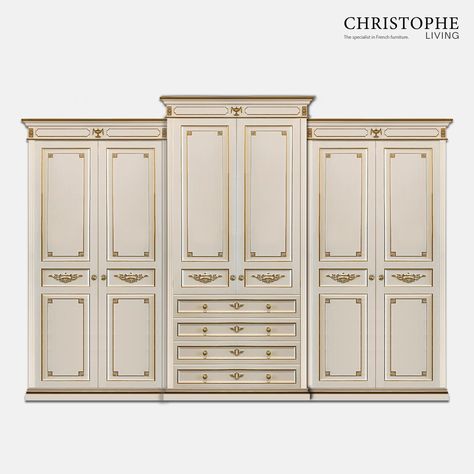 Classic Wardrobe Furniture, Classic Wardrobe Design, French Style Wardrobe, Door Panelling, Colonial Style Bedroom, Room Wardrobe Design, Bedroom Wardrobe Ideas, Free Standing Wardrobe, Bedroom Built In Wardrobe