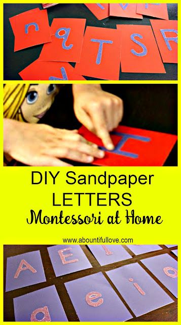 Sandpaper Letters Diy, Diy Sandpaper Letters, Sandpaper Letters, Montessori Work, Montessori At Home, Teaching Babies, Montessori Lessons, Diy Preschool, Montessori Diy