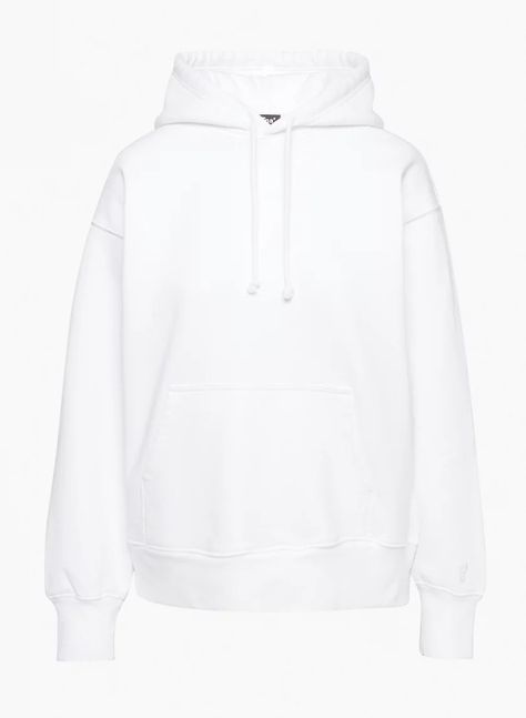 Tna New Extra Fleece Boyfriend Hoodie - White Tna Hoodie, Light Pink Hoodie, Cropped Quarter Zip, Olive Skirt, Boyfriend Hoodie, Boyfriend Sweater, Aritzia Tna, Free Jeans, Hoodie Oversize