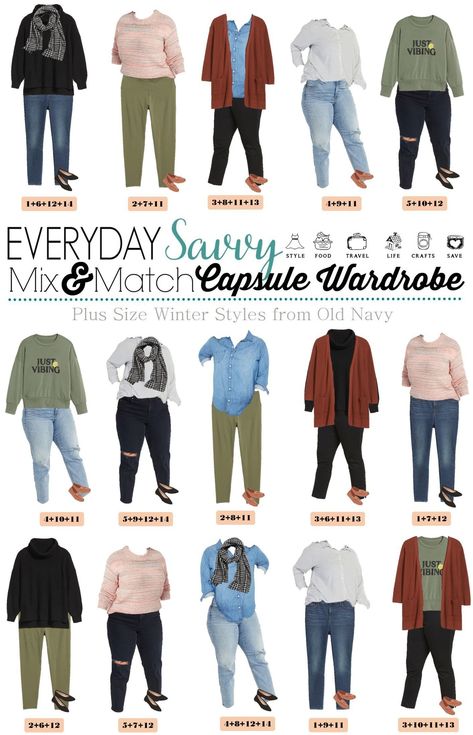 Lots of casual and cute plus size outfits for winter & spring in this new plus-size capsule wardrobe. On-trend looks for curvy girls. Lots of mix and match fashion that is easy to wear. Plus it is super affordable. Cute Casual Outfits For Spring Plus Size, Casual Plus Size Outfits Spring, Plus Capsule Wardrobe, Plus Size Fall Casual Outfits, Plus Size Inspo Outfits, Size 20 Outfits, Plus Size Work Capsule Wardrobe, Fall Plus Size Outfits Casual, Curvy Capsule Wardrobe