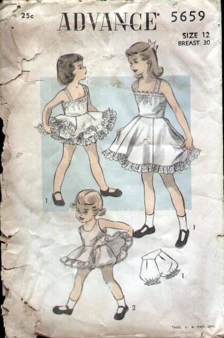 Vintage Sewing Patterns Children, Panties Pattern, 50s Clothing, 1950s Girls, Royal Family Portrait, Sewing Pattern Vintage, Toddler Patterns, 1970s Sewing Patterns, Girls Clothes Patterns