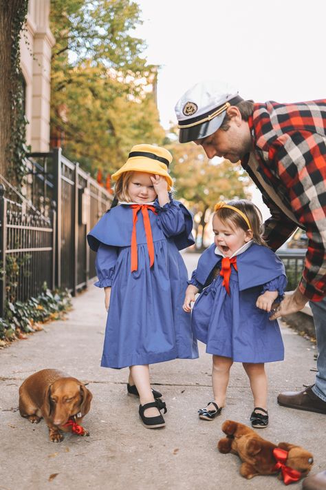 We went over to Walker’s family’s house for an “only us” birthday/Halloween party. So nice! Madeline Family Costume, Madeline Costume, Matilda Costume, Kelly In The City, City Lifestyle, Birthday Halloween Party, Family Costumes, Family Halloween Costumes, Halloween Party Costumes