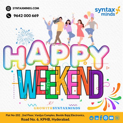 HAPPY WEEKEND 

#SoftwareDevelopment #Programming #Code #Developer #CodingLife #SoftwareEngineer #Tech #WebDevelopment #DevOps #OpenSource #JavaScript  #Python #Java #CSharp #ReactJS #NodeJS  #Git  #Agile #CloudComputing #Programmers #Git Programming Code, Syntax, Happy Weekend, 2nd Floor, Java, Python, Programming, Mindfulness