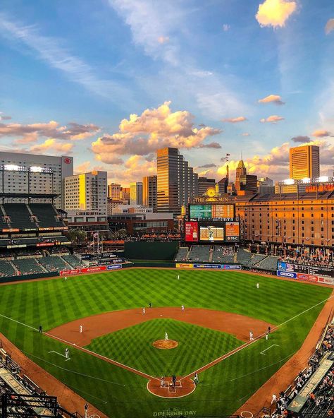 Baltimore Wallpaper, Baltimore Orioles Stadium, Baltimore Orioles Wallpaper, Los Angeles Dodgers Stadium, Baseball Aesthetic, Baseball Backgrounds, 30 Day Workout Plan, Ariel Party, Baseball Wallpaper