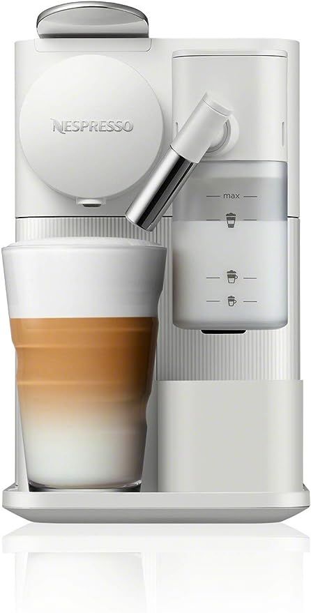 I have this Nespresso Machine and it is amazing and totally easy to use. Just drop a pod in, creamer or milk of your choice. Hit the Button for the size you want and let the magic begin! Lattissima One, Nespresso Lattissima, Espresso Macchiato, Coffee Bar Station, Nespresso Machine, Coffee And Espresso Maker, Espresso Maker, Coffee Capsules, Coffee Milk