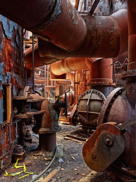 Magic Places, Abandoned Factory, Industrial Architecture, Old Factory, Industrial Photography, Abandoned Mansions, Industrial Art, Abandoned Buildings, Back To Nature