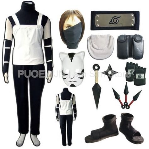 Free Shipping Anime Naruto Hatake Kakashi Cosplay Costume Uniform Full set ,1.2KG,11/lot Kakashi Face, Kakashi Cosplay, Kakashi Anbu, Cos Shoes, Naruto Costumes, Cosplay Naruto, Costume Gloves, Hatake Kakashi, Naruto Cosplay