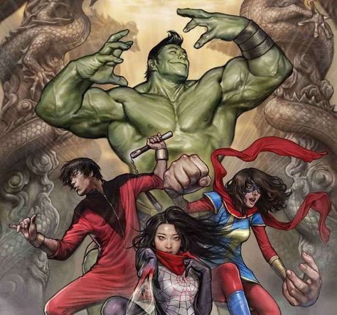 American Superhero, Silk Marvel, Comics Anime, The Incredible Hulk, Arte Dc Comics, Aw Yeah, Hulk Marvel, Bd Comics, Marvel Comic Universe