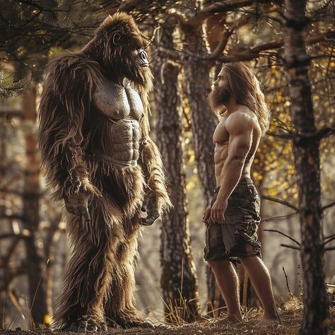 Real Bigfoot Pictures, Bigfoot Tattoo, Real Bigfoot, Bigfoot Pictures, Bigfoot Art, Gorillas Art, Finding Bigfoot, Bigfoot Sightings, Abominable Snowman