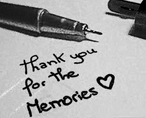 love quotes from eghyagrina  "Thank you for the memories" Thank You For Memories Quotes, Thanks For The Memories Quotes, Quotes For Friendship Memories, Amnesia Quotes, Good Memories Quotes, Notes For Friends, Simpson Wallpaper Iphone, Thanks For The Memories, School Memories