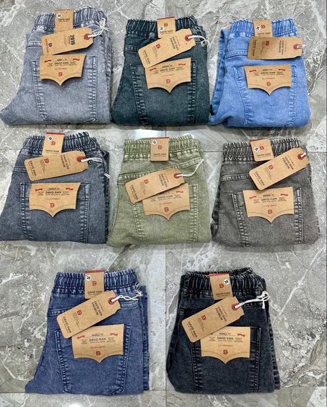 Wearing Outfits, Denim Jeans Ideas, Joggers Men, Jeans Ideas, Denim Jeans Fashion, Denim Inspiration, Denim Ideas, Colour Chart, Denim Joggers