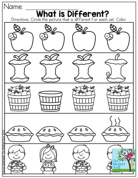 Halloween Worksheet, Back To School Worksheets, Fall Lessons, Pattern Worksheet, Fall Kindergarten, Printable Preschool Worksheets, Apple Theme, Fall Preschool, Petite Section