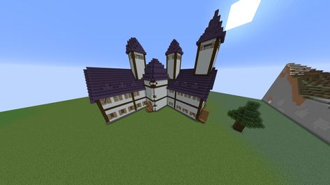 made the orphanage from TPN Minecraft Orphanage, Minecraft Furniture, The Promised Neverland, Promised Neverland, Statue Of Liberty, Minecraft, Moon, Statue, Building