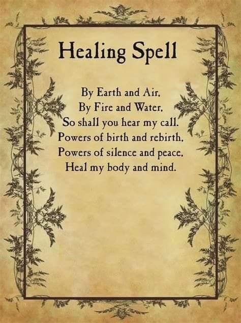 Healing Spell, Halloween Spell Book, Witchcraft Spells For Beginners, Halloween Spells, Spells For Beginners, Easy Spells, Wiccan Magic, Witch Spirituality, Magic Spell Book