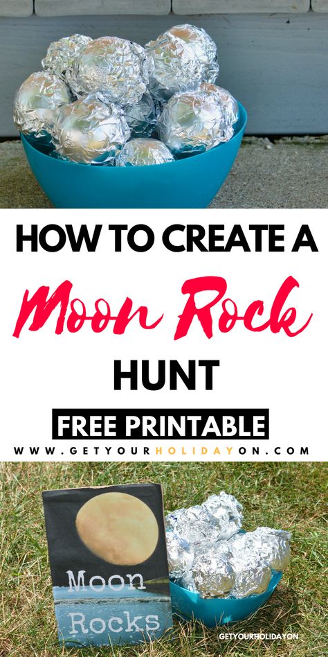 DIY How To Make Moon Rock Prizes! Perfect for an outer space birthday party idea, party game, or party favor! #crafts #diy #howto #diys 4de Verjaardag, Space Activities For Kids, Space Preschool, Space Crafts For Kids, Astronaut Party, Astronaut Birthday, Space Theme Party, Outer Space Party, Outer Space Theme