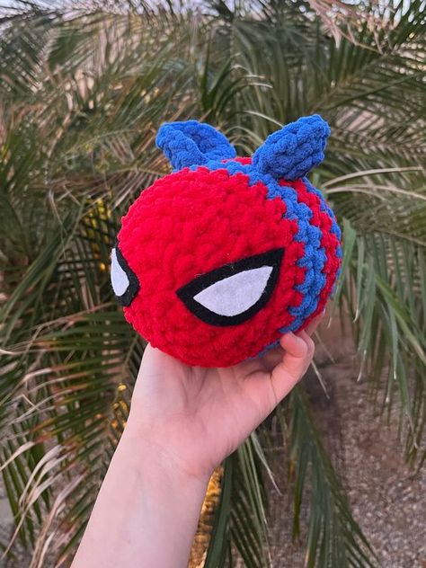 Crochet Mini Bee/Superhero Bee Crochet toys patterns free amigurumi #crochettoyspatternsfreeamigurumi #crochet #crochettoy #crochetpattern #crochetpatterns 1.222 Spiderman Free Crochet Pattern, Crochet Spiderman Amigurumi Free Pattern, Crochet For My Boyfriend, Crochet Spiderman Free Pattern, Bee Superhero, Spiderman Crochet Pattern Free, Spider Man Crochet Pattern, Spiderman Earrings, Crochet Superhero