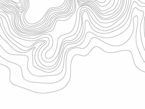 Topography Line Art, Contour Lines Drawing, Topography Pattern, Contour Pattern, Typographie Logo, Curve Line, Topography Map, Contour Lines, Cabinet Medical