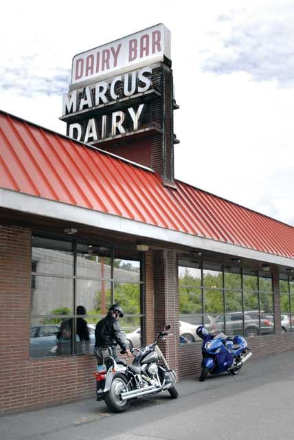 Destinations: Marcus Dairy in Danbury, Connecticut - Motorcycle Classics Connecticut Coast, Danbury Connecticut, Fort Ticonderoga, Milk Processing, American Dreams, Motorcycle Events, Dairy Farm, Sport Touring, Touring Bike