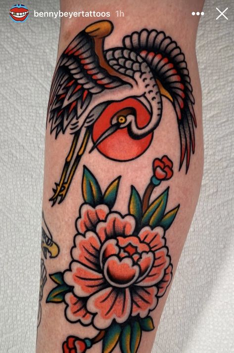 American Traditional Tattoos Women Sleeve, American Traditional Tattoos Fillers, American Traditional Tattoos Bird, Thigh Tattoos Women American Traditional, Neo American Traditional Tattoo, American Traditional Animals, American Traditional Elbow Tattoo, Traditional Tattoo Flower, American Trad Tattoo