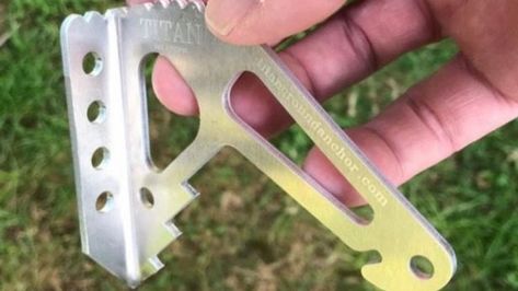 New innovation in tent pegs: the Titan Ground Anchor | Advnture Ground Anchor, New Titan, Tent Pegs, Cool Tents, Tent, Camping