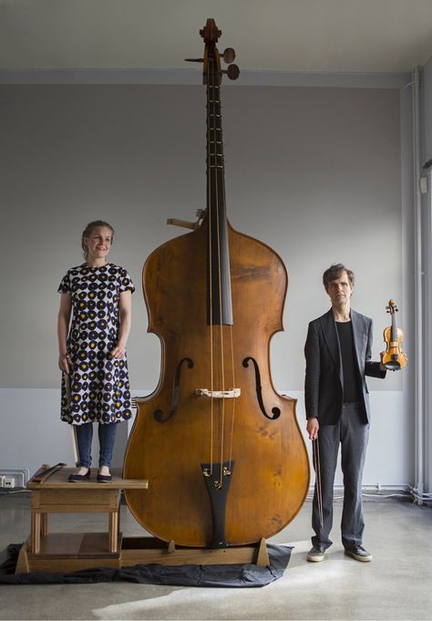 Is The Octobass The World’s Rarest Classical Music Instrument? Only seven have ever existed. Andy Battaglia reports from Norway on an extremely rare performance Homemade Musical Instruments, Homemade Instruments, Boomwhackers, Diy Instruments, Diy Musical Instruments, Music Instrument, All About Music, Double Bass, Music School