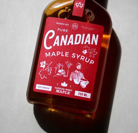 Syrup Branding, Maple Syrup Packaging Design, Maple Simple Syrup, Syrup Packaging, Maple Syrup Branding, Maple Syrup Packaging, Maple Syrup Labels, Syrup Labels, Maple Syrup Bottle