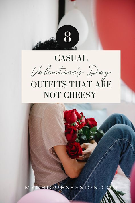 Have casual plans this Valentine's Day? Then find casual Valentine's Day outfits to match. Follow one of these easy outfit formulas for a cute and stylish look. Casual Valentines Day Outfit Winter, Gasparilla Outfit, January Outfit, Valentine Outfits For Women, January Outfits, India Match, Heart Shaped Pizza, Valentines For Mom, Best Casual Outfits