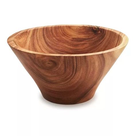 Serving Dishes, Bowls, Platters & More | Sur La Table Wood Turning Christmas, Table La, Acacia Wood Bowl, Wooden Kitchen Accessories, Olive Wood Bowl, Wood Turned Bowls, Turned Bowls, Wood Serving Bowl, Wooden Salad Bowl