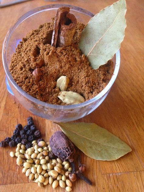 Punjabi Garam Masala Recipe, Indian Spices List, Spices List, Garam Masala Recipe, Punjabi Recipes, Masala Powder Recipe, Desi Khana, Punjabi Food, Spice Mix Recipes