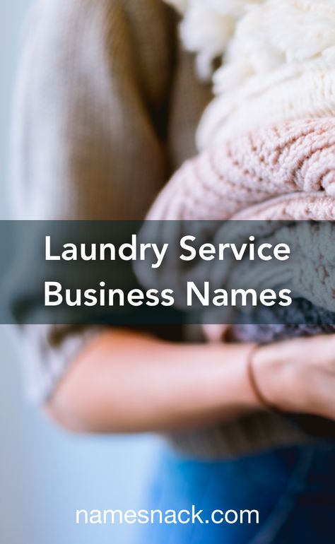 10 of the best name suggestions for your laundry service business. Laundry Shop Business Names, Names For Laundry Business, Laundry Business Name Ideas, Laundry Names Ideas, Laundry Service Business Ideas, Laundry Business Design, Cafe Names Ideas, Laundry Service Business, Laundromat Business