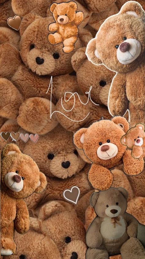 Don't Touch My Phone Wallpapers Cute, Teddy Love, Jelly Wallpaper, Kartu Doa, Wallpaper Iphone Boho, Teddy Bear Wallpaper, Whatsapp Wallpaper Cute, Iphone Wallpaper Classy, Cute Mobile Wallpapers