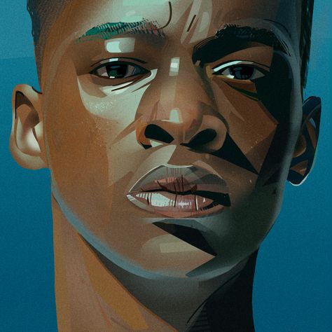 ArtStation - Moonlight frame study, David Modroño Moonlight Lighting Reference, Stylization Study, Graffiti Illustrations, Drawings Inspo, Digital Character, Male Faces, 얼굴 드로잉, Illustration Styles, Drawing Faces