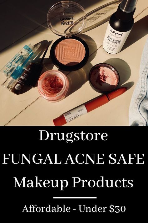 If you are looking for safe makeup for fungal acne, look no further. In this video, I am showing you a 100% fungal acne-safe makeup look focused on rose gold and blush tones. This is all makeup that would suitable for all types of acne-prone skin. . Most of these products are even affordable drugstore makeup safe for fungal acne! Fungal Acne | Makeup for fungal acne | Affordable Makeup Safe For Fungal Acne | Fungal Acne Safe Products #fungalacne #fungalacnemakeup #makeupsafeforfungalacne Fungal Acne Safe Makeup, Acne Foundation, Essence Make Me Brow, Acne Safe Makeup, Safe Makeup, Infallible Pro Matte, Fungal Acne, Acne Makeup, Fungal Nail